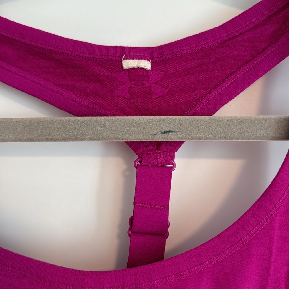 Under Armour Pink Racerback Tank - Picture 3 of 3